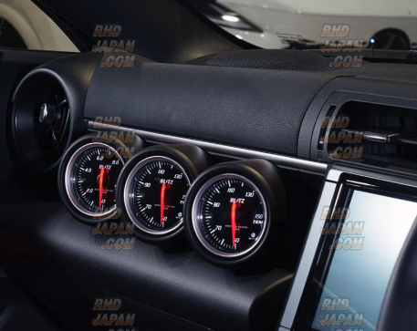Blitz Racing Meter Panel Black & SD Meter Set White Temperature